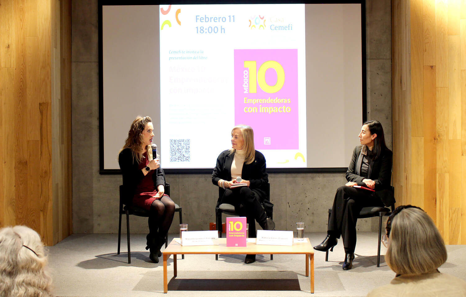 Presentación del libro en Casa CEMEFI