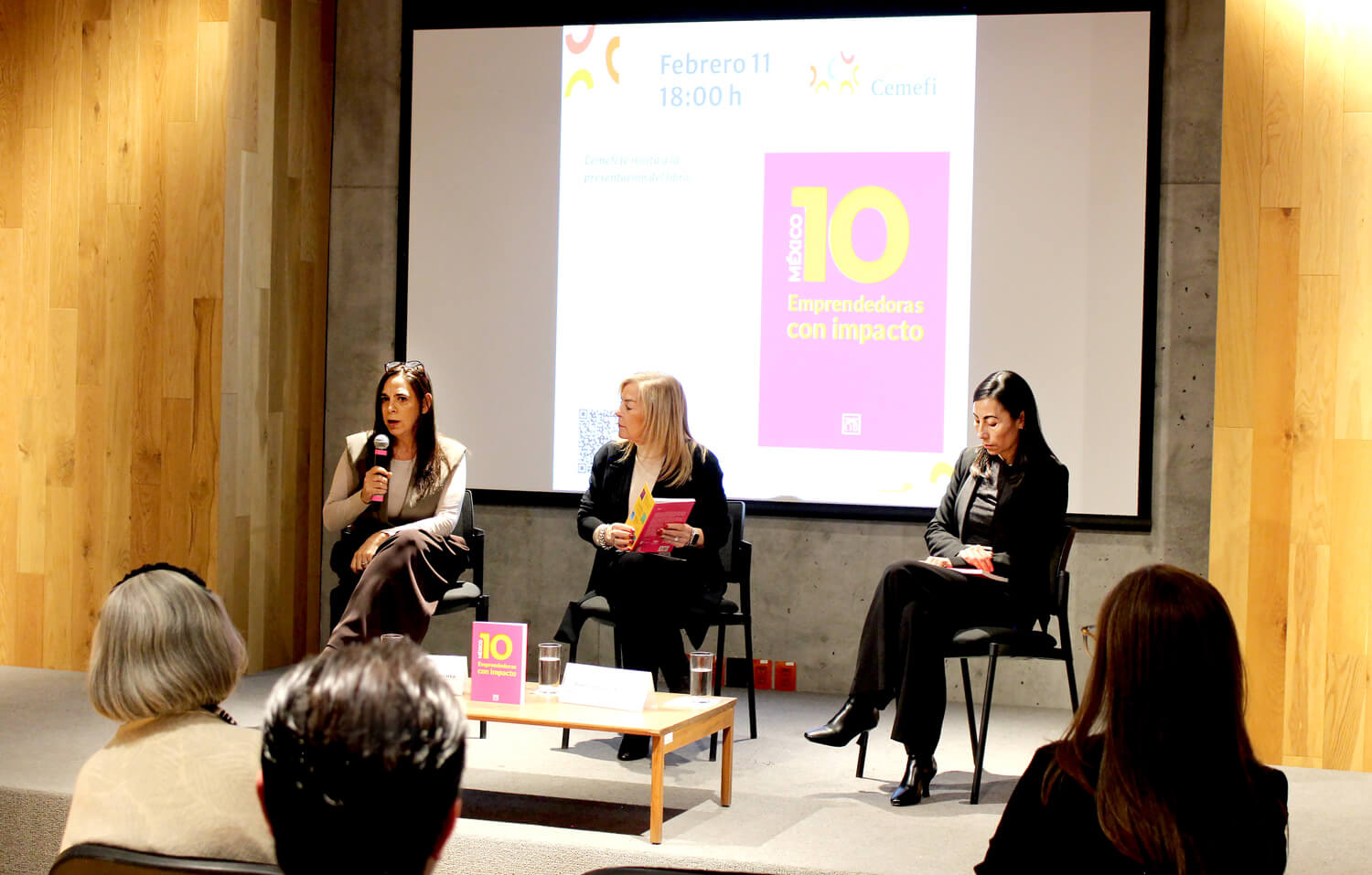 Presentación del libro en Casa CEMEFI